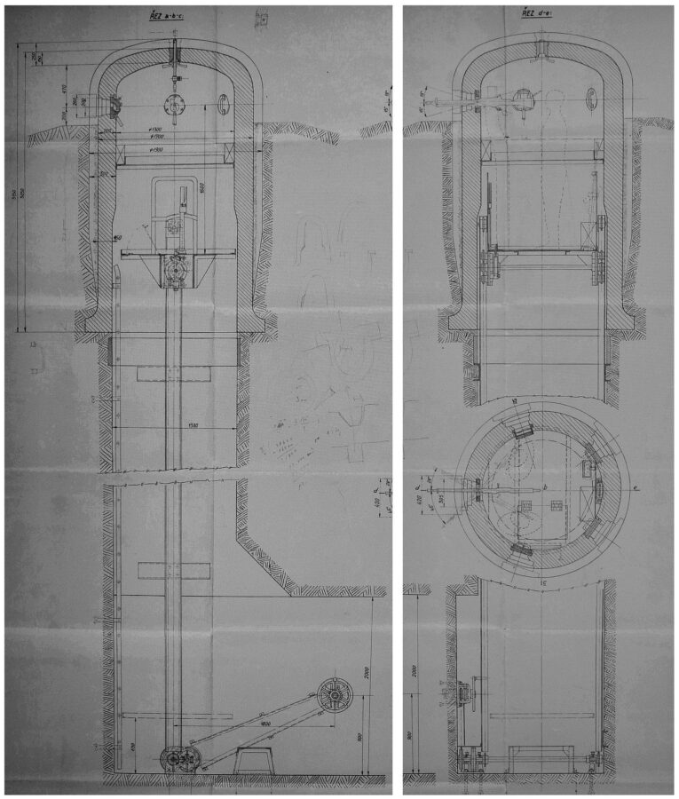 Rys. 10a, 10b – Niezaakceptowany projekt kopuły Škody z września 1935 roku.